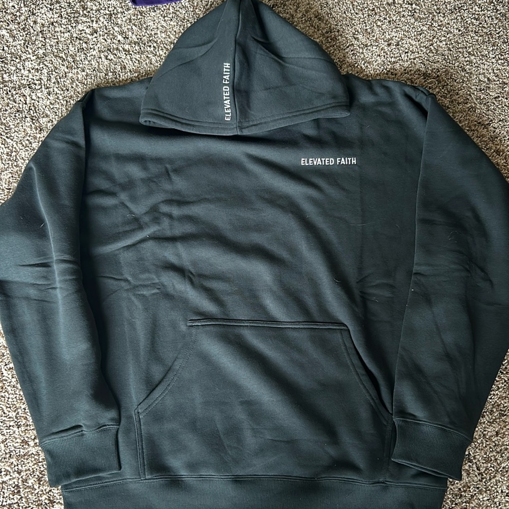 Elevated Faith Unisex XL Black Hoodie